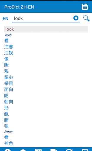 Chinese English dictionary 2