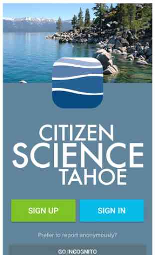 Citizen Science Tahoe 1
