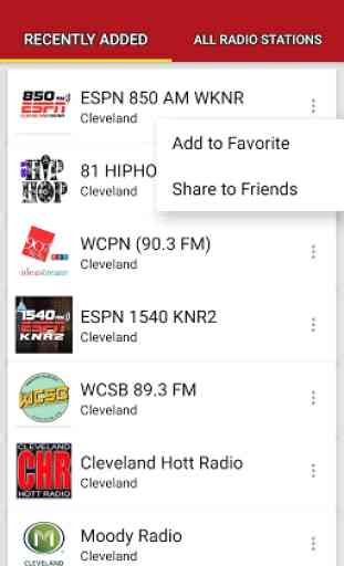 Cleveland Radio Stations - USA 2