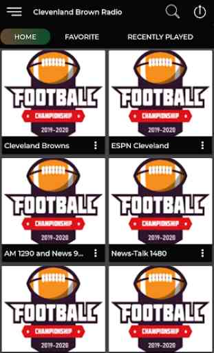 Cleveland Sports Radio App 1