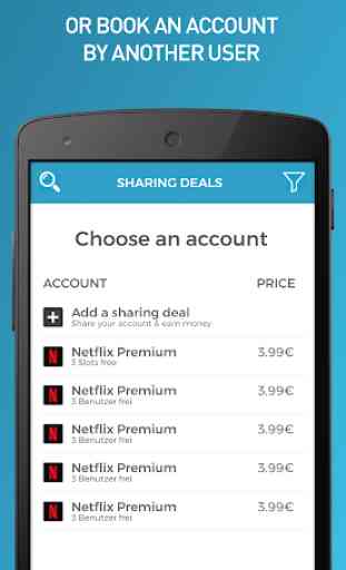 DigiShare - Save money by sharing accounts 3