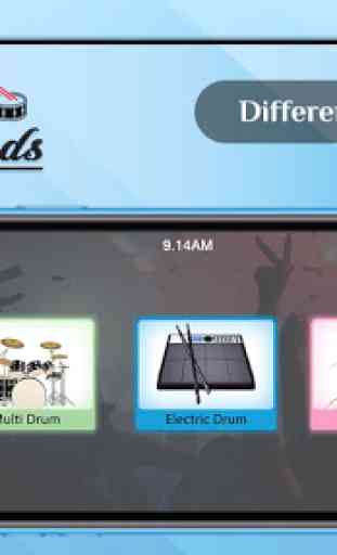 Electro Music Drum Pads: Real Drums Music Game 2