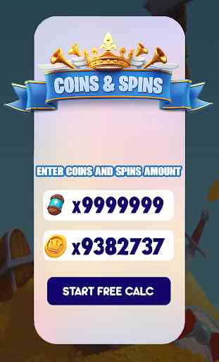 Free Spins and Coins Calc For Coin Piggy Master 1