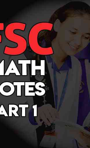 FSC Math Notes Part 1 1