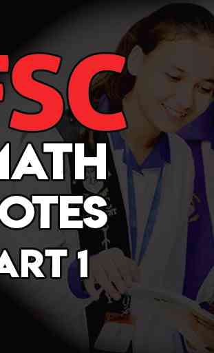 FSC Math Notes Part 1 2