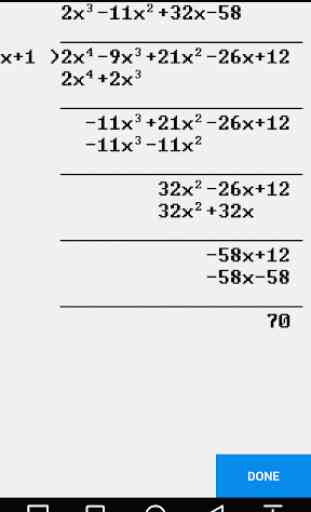 HKDSE F4 Maths - Polynomial 3