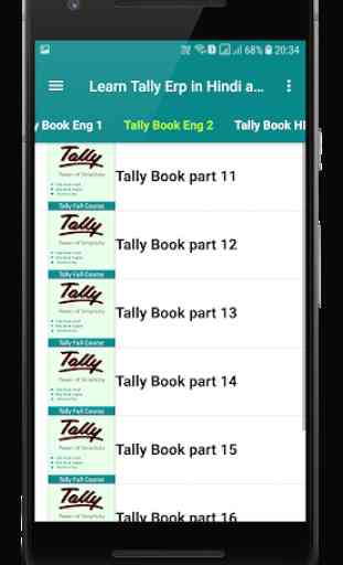 Learn Tally Erp.9 and GST Hindi and English 2