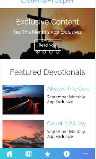 Listen & Prosper Daily Devotionals 1