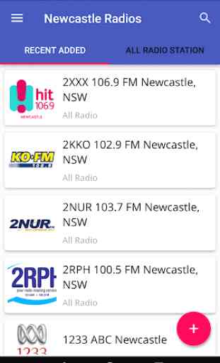 Newcastle All Radio Stations 1