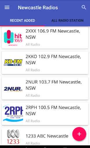 Newcastle All Radio Stations 2