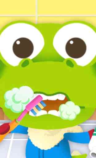 Pororo Brush Teeth - Kids Habit Game 3