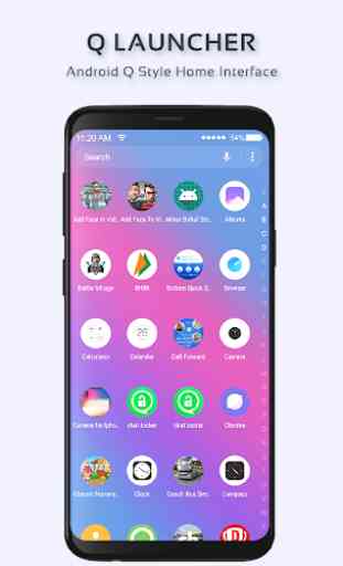 Q Launcher for Android - Android Q 10 style 2