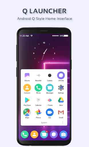 Q Launcher for Android - Android Q 10 style 4