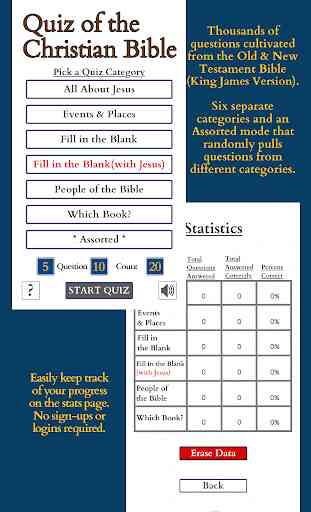 Quiz of the Christian Bible ( King James Version ) 1