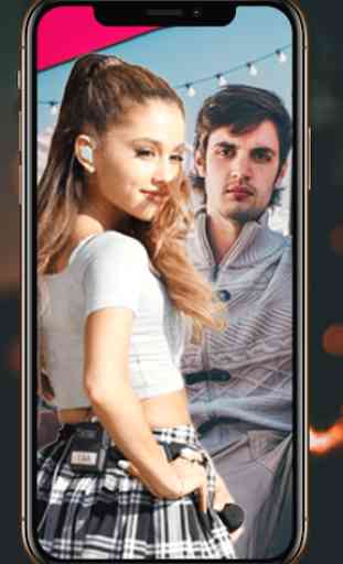 Selfie with Ariana Grande - Hollywood Celebrity 2