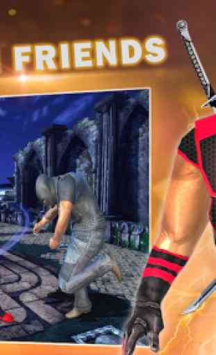 Superhero Iron Ninja Street Fighter: Ninja Games 2