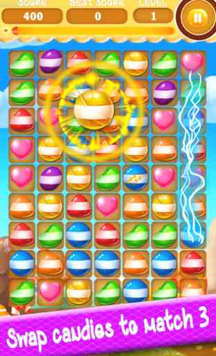 Sweet Candy Match : Sweet puzzle 3