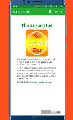 20/20 Diet Plan 1