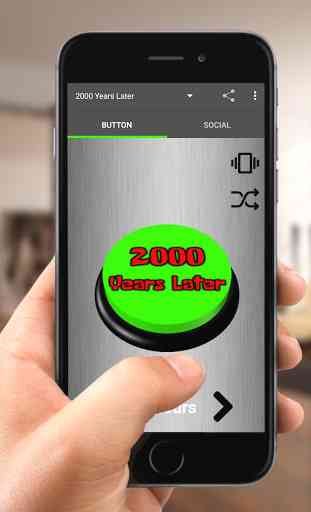 2000 Years Later Button 1