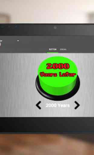 2000 Years Later Button 4