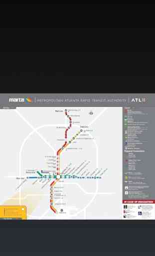 Atlanta Metro Map 2