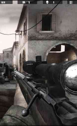 Call of the Sniper War: ww2 Duty Missions 4