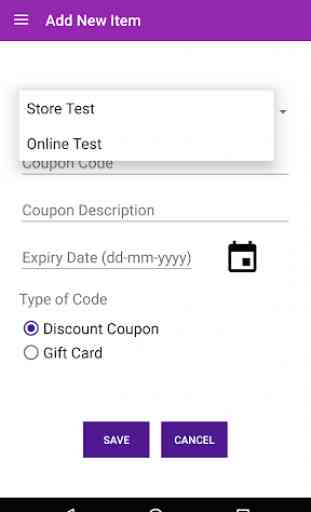 Coupon Manager 4