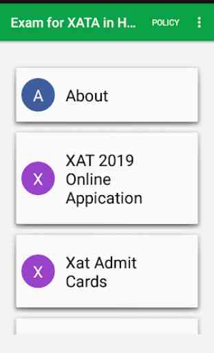 Exam for XAT in hand 3