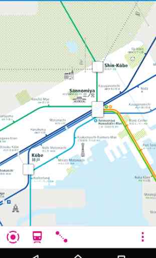 Kobe Rail Map 2