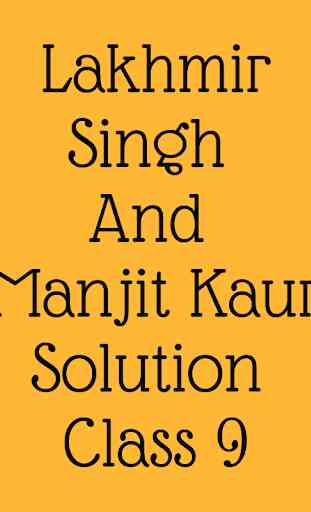 Lakhmir Singh & Manjit Kaur Solutions 1