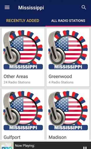 Mississippi Radio Stations - USA 4