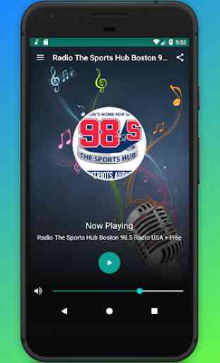 Radio The Sports Hub Boston 98.5 Radio USA + Free 1
