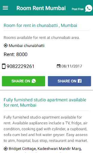 Room Rent in Mumbai | No Broker 1