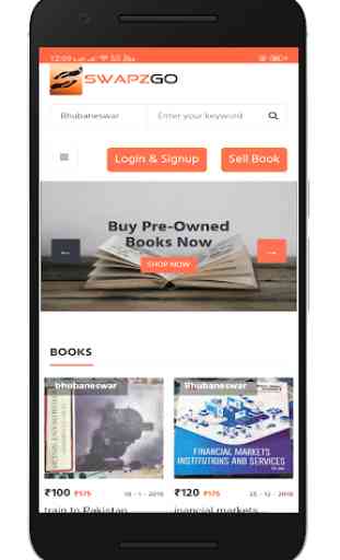SwapzGo - Buy and Sell Pre-Owned Books 1
