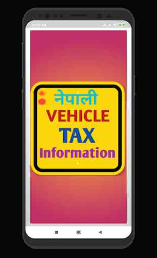 Vehicle TAX Information App Nepal 1