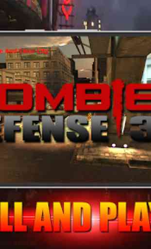 Zombie Defense 3D 1