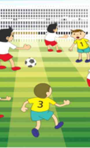 A Foot-Ball, Soccer and Cup Around the World Kid-s Sort-ing Game-s 2
