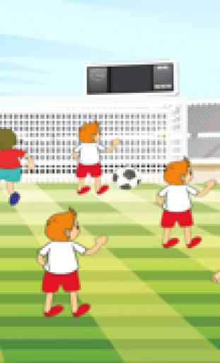 A Foot-Ball, Soccer and Cup Around the World Kid-s Sort-ing Game-s 3