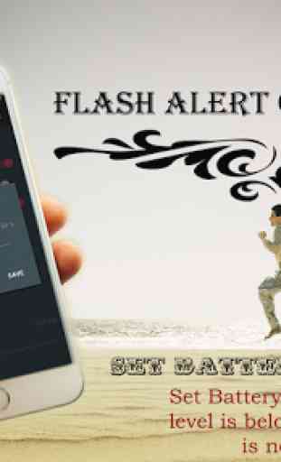 Automatic Flash Alert On Call & SMS 2