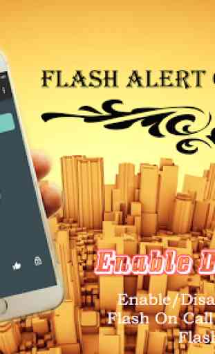 Automatic Flash Alert On Call & SMS 4