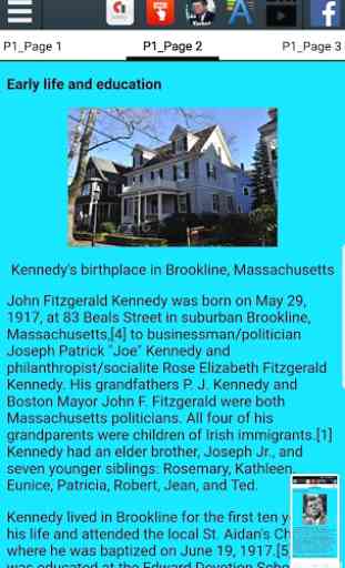 Biography of John F. Kennedy 3