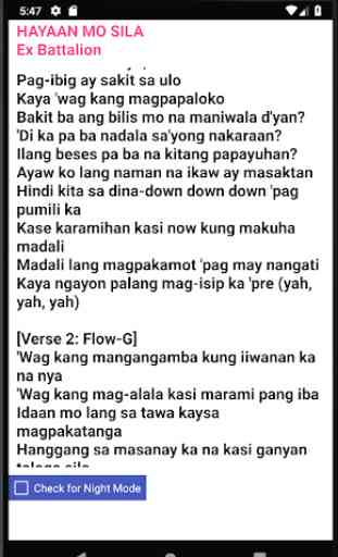 Hayaan Mo Sila Lyrics 2