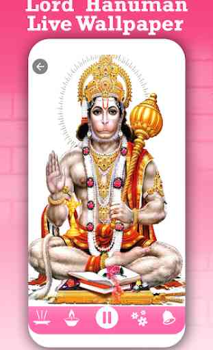 HD Lord Hanuman Live Wallpaper 4