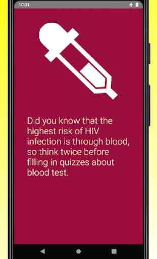 HIV-AIDS Test App 4