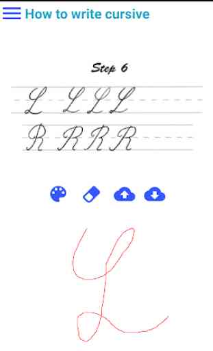 How to write cursive 3