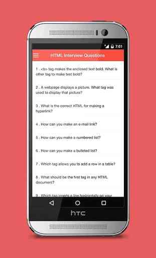 HTML Interview Questions 4