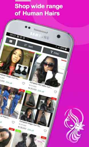 Human Hair Nigeria - 100% Human Hair Shopping App 2