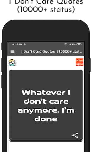 I Don't Care Quotes (10000+ status) 1