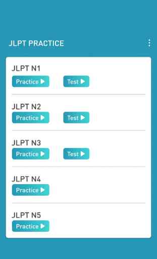 JLPT Practice (N5-N1) 1
