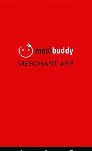 Meal Buddy MERCHANT App 1